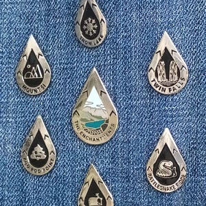 Special Collection of Hiking Pins | Enamel pin | Mountain Pin | Camping Pin | Hiking Pin | Hiking Trail | Seattle | Outdoor Gifts | Peak Pin