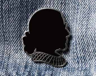 Ruth Bader Ginsburg (RBG) Dissent Pin | Empowerment Feminist Feminism | Hard Enamel Pin | Lapel Pin