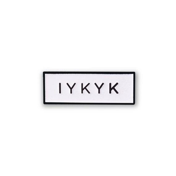 iykyk if you know you know meme pin glow in the etsy india