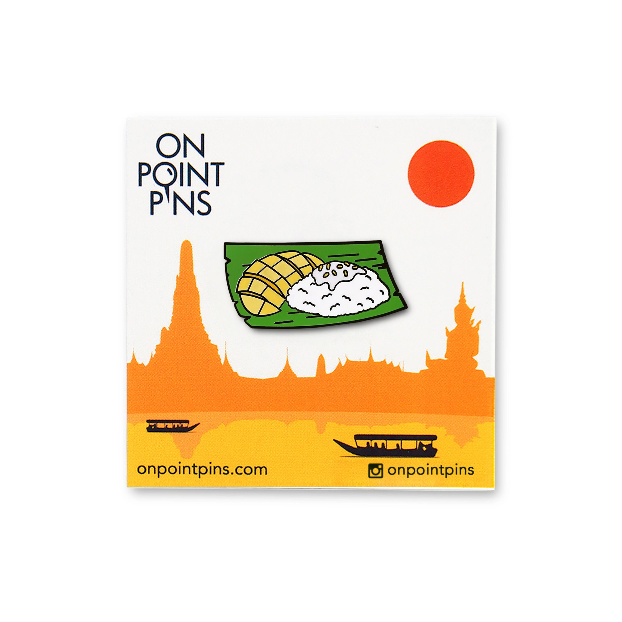 Thailand Mango Sticky Rice Pin | Food Dessert Pin | Foodie | Coconut ...