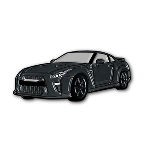 Nissan Skyline GT-R R35 (gunmetal Grey) Car Pin | Sports Race Import ...
