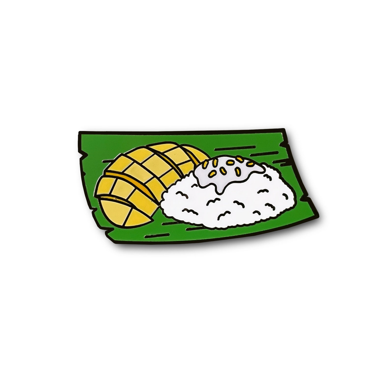 Thailand Mango Sticky Rice Pin | Food Dessert Pin | Foodie | Coconut ...