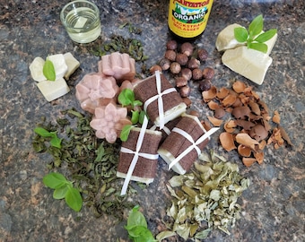 Shampoo bar per tutti i tipi di capelli-tonificante e blackstrap variazione