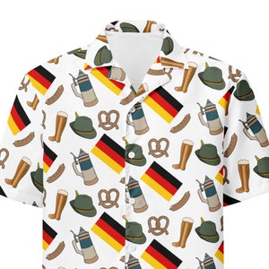 EPCOT World Showcase Germany Button Down Havaiano - Beber ao redor do mundo DEVE ter!