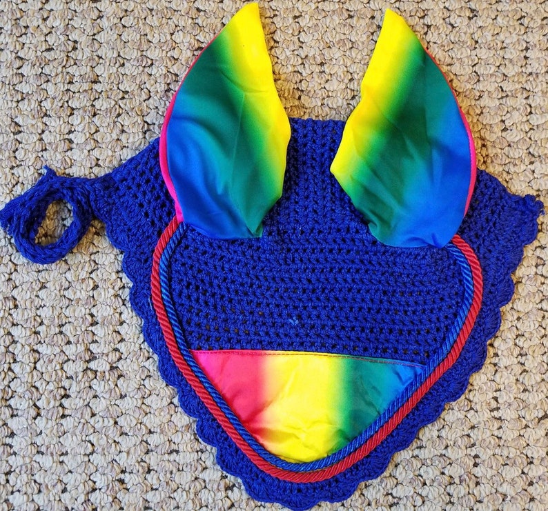 Rainbow Horse English Saddle Pad Set With Matching Stirrups Etsy New