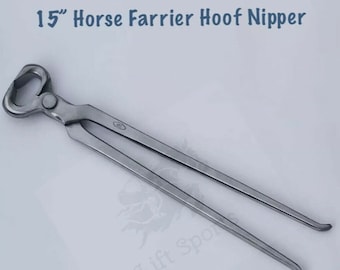 15 Inch Professional Horse Hoof Nipper Farrier Tool Trimmer Cutter Grooming Forge