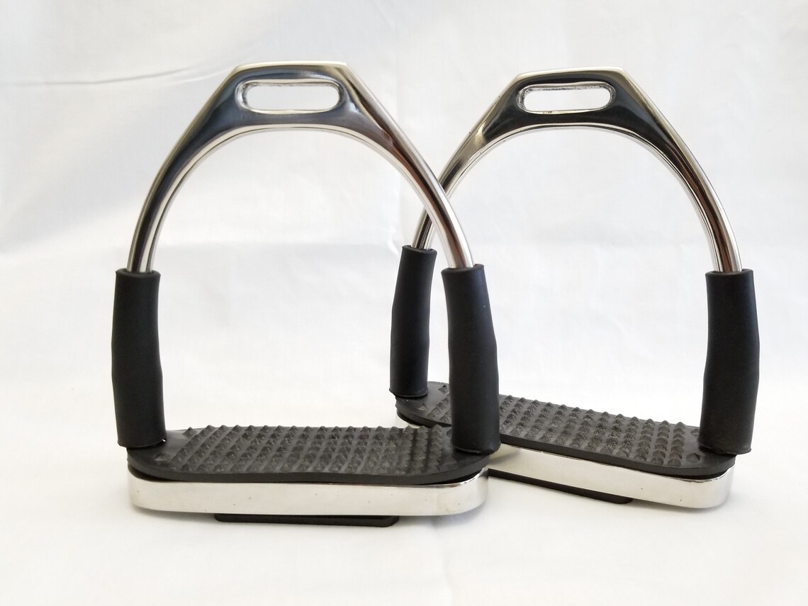 5 INCH Flexi Safety Stirrups Horse Riding Bendy Irons Etsy