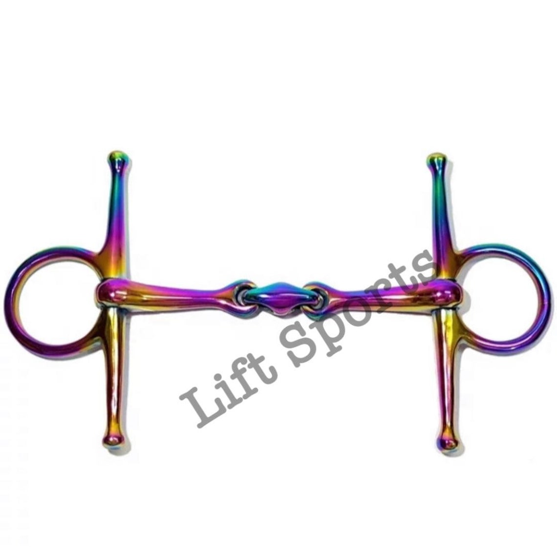 Rainbow Multi Color Full Cheek Horse Bit Snaffle Double - Etsy