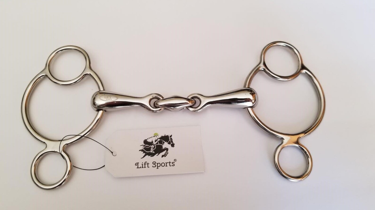 Horse Universal Gag Bit Snaffle 3 Ring Mouth Piece Lozenge Fat Etsy