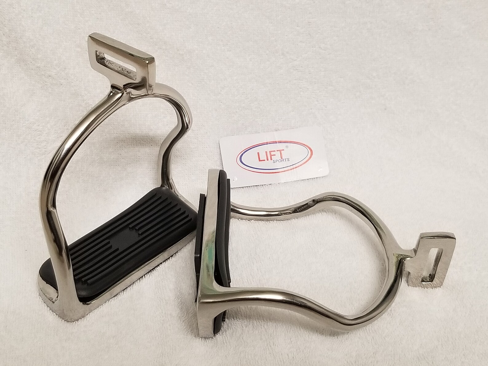 Horse Safety Saddle Stirrups 4.75 Inch Double Bend Stainless Etsy