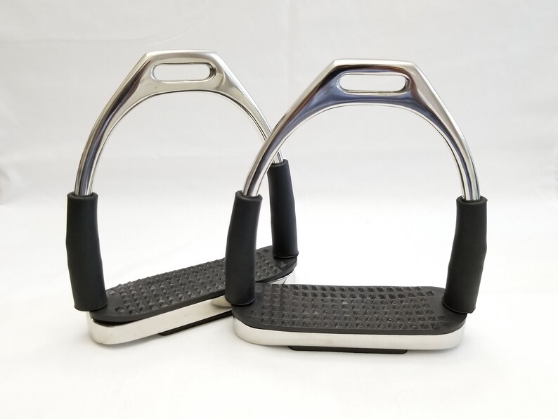 5 INCH Flexi Safety Stirrups Horse Riding Bendy Irons Etsy