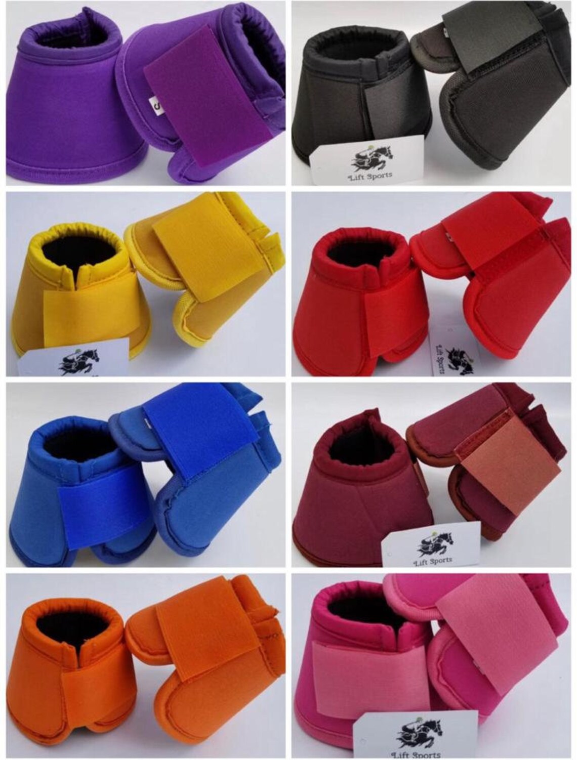 Horse Bell Boots Over Reach No Turn Bell Wrap All sizes Tack Etsy