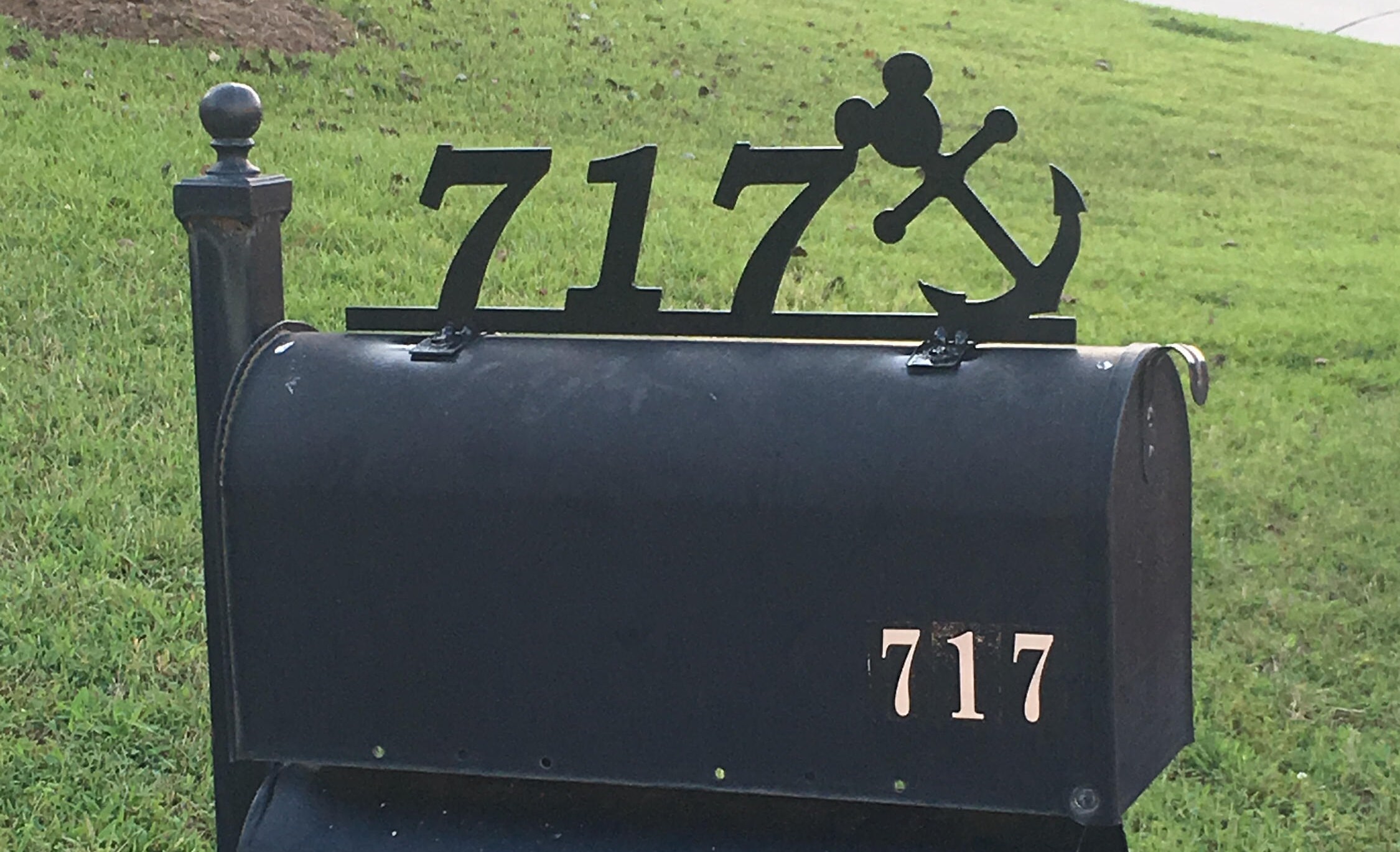 Custom Mailbox Number Etsy