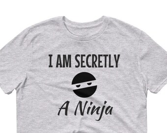 Secret Ninja Shirt | Etsy
