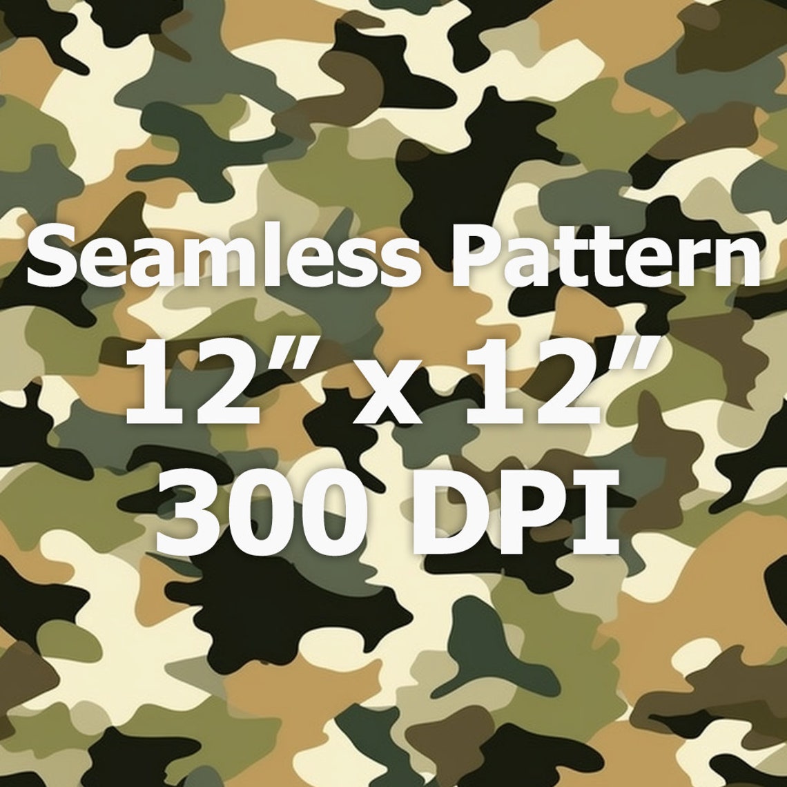 Hunting Camo Texture: Seamless Camouflage Pattern (digital Download) - Etsy