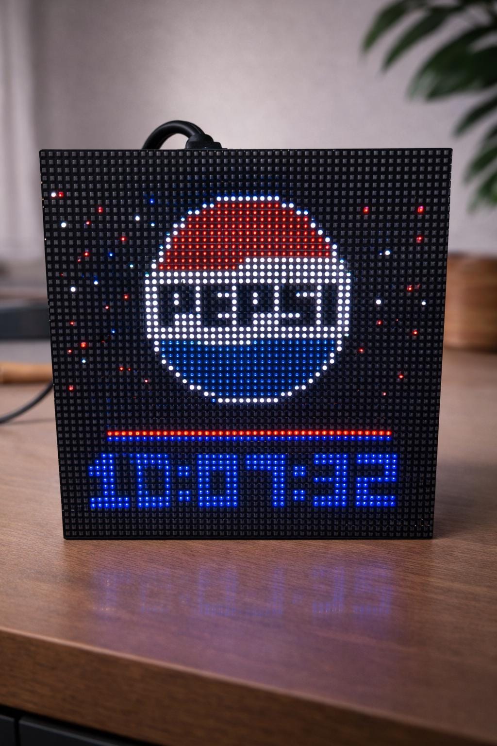 Pepsi Animated LED Digital Clock – Retro 8-bit Arcade Decor - Etsy