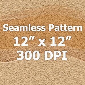 May include: A seamless pattern with a textured, sandy background. The pattern is 12 inches by 12 inches and has a resolution of 300 DPI.