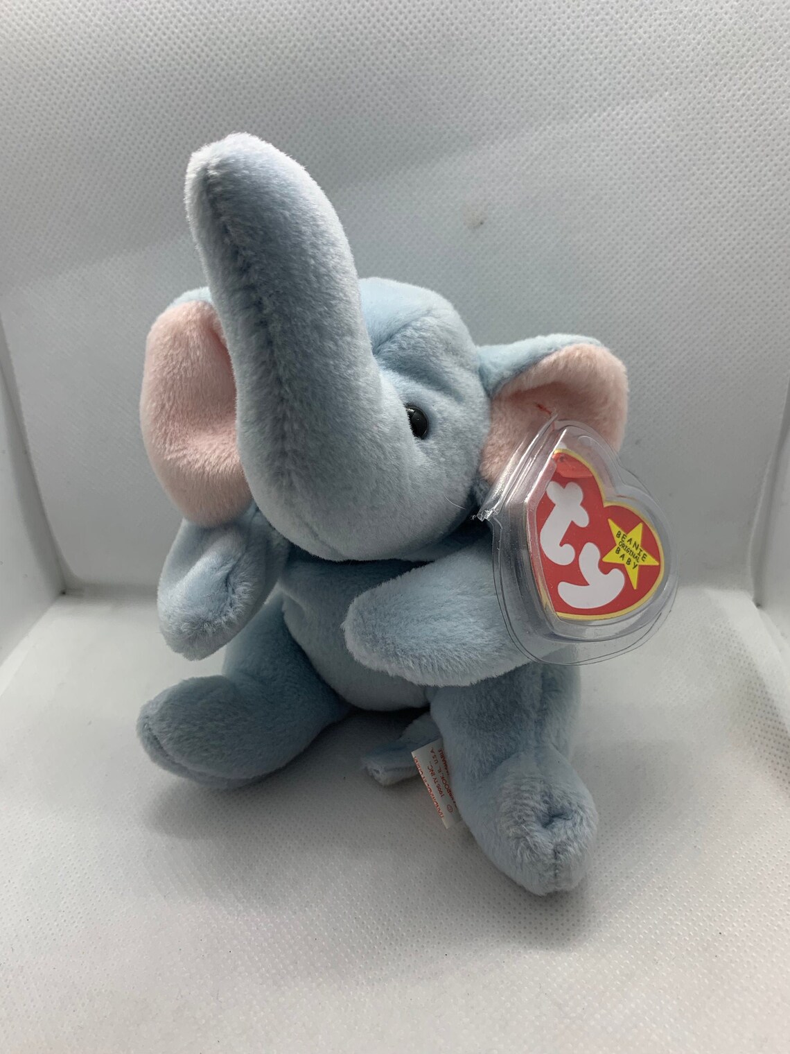 Peanut the Elephant 1995 Retired Beanie Baby Etsy