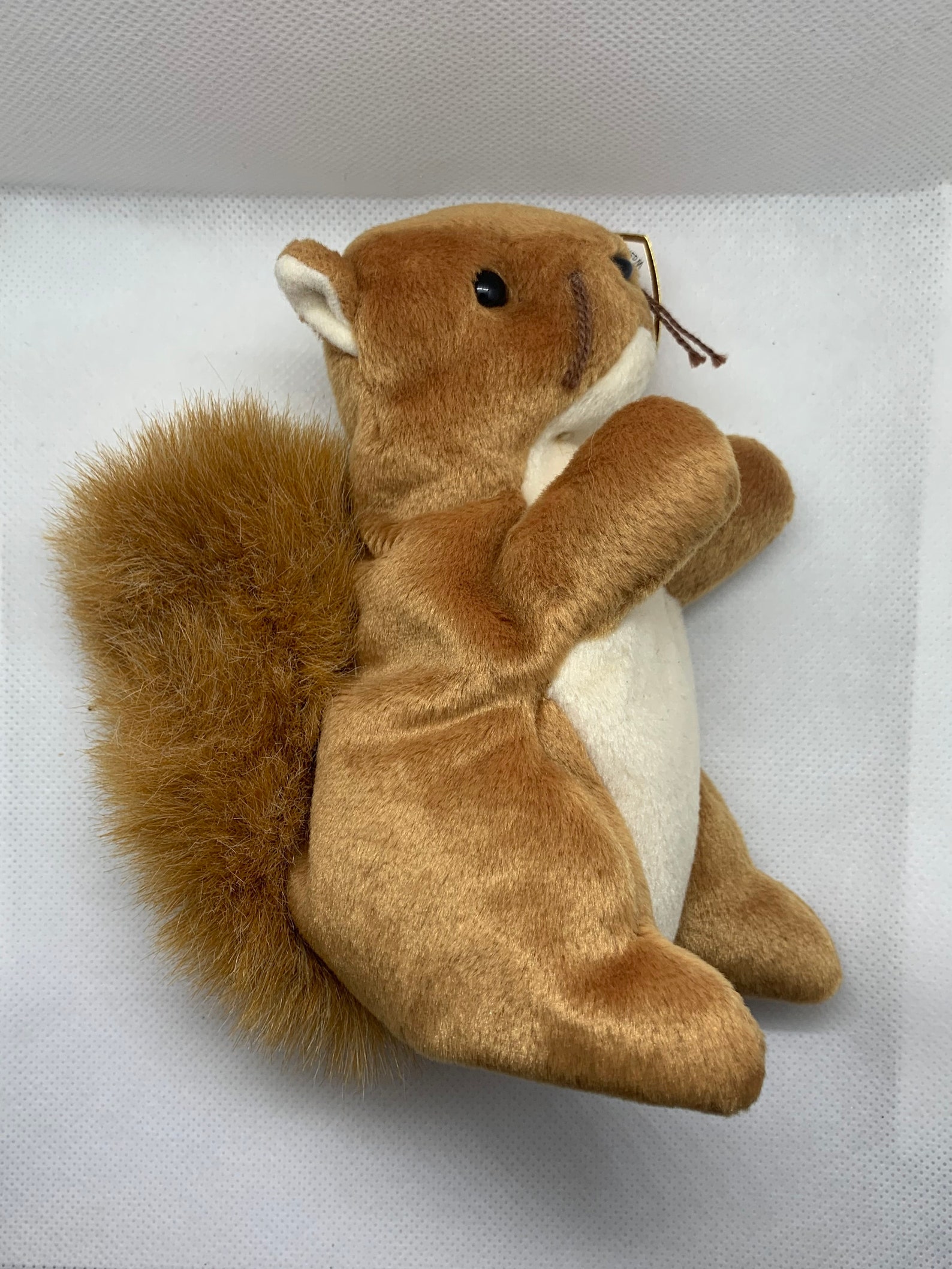 Nuts the Squirrel Ty Beanie Baby 1996 Retired 403 Stamp Etsy