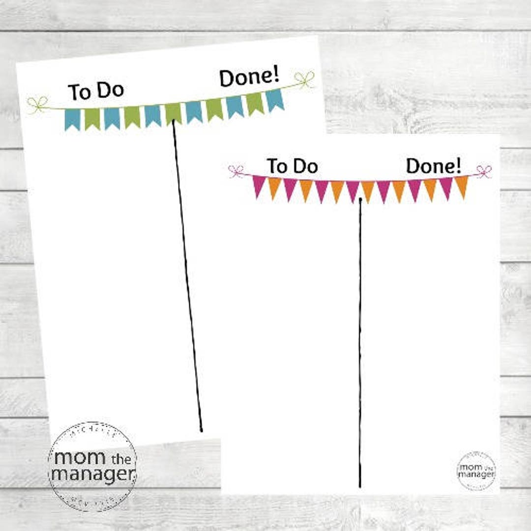 Daily Routine Chart - Etsy