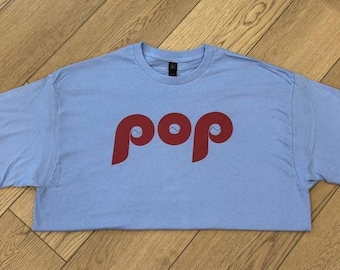 Best Seller Pop Phillies T Shirt, Philly, Grandfather gift, Dad Gift, Personalized