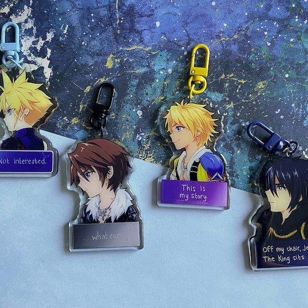 Final Fantasy Protagonists Charms [FAN MADE]