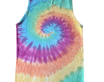 Tank Top in Pastellfarben, unbedruckt (ohne Logo) von Port & Company