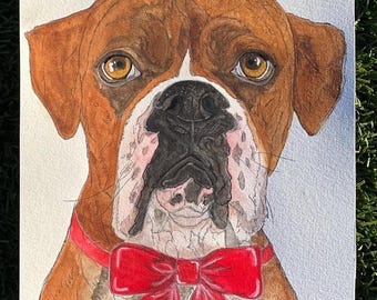 Personalisierte Portraits in Aquarell