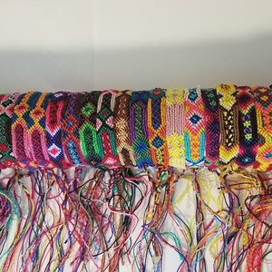 Friendship Bracelet Set Mexican Handwoven Bracelets
