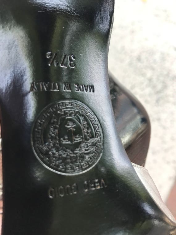 Vintage Versace Heel, Gianni Versace Strappy High Hee… - Gem