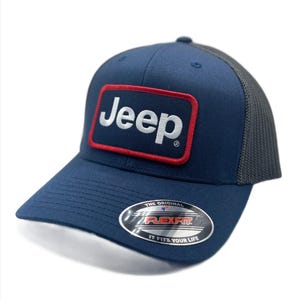 Jeep Mens Hat Flexfit Mesh Hat Fathers Day Gift For Dad Jeep Enthusiast Gift For Men Birthday