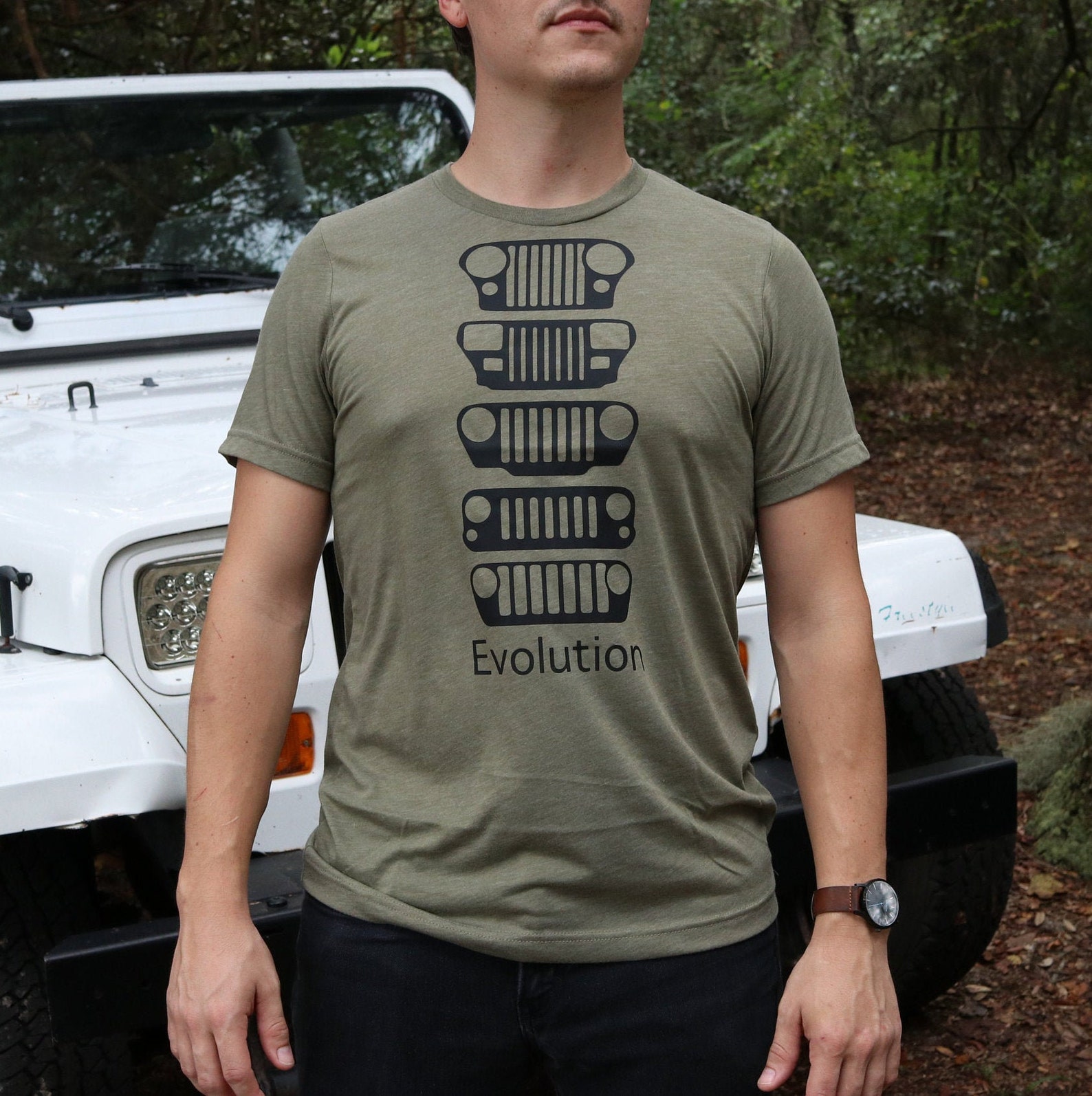 Jeep Evolution Jeep Shirt Unisex Tee Mens Tee Ladies tee Etsy