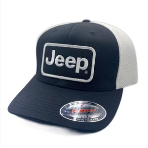 Jeep Mens Hat Flexfit Mesh Hat Fathers Day Gift For Dad Jeep Enthusiast Gift For Men Birthday