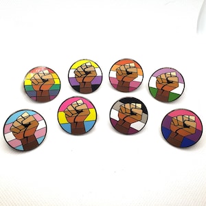 QPOC Pride pins