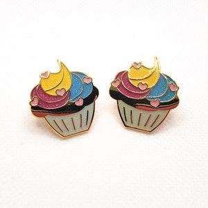 Pansexual Cupcake Pride pin