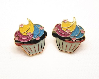 Pansexual Cupcake Pride pin