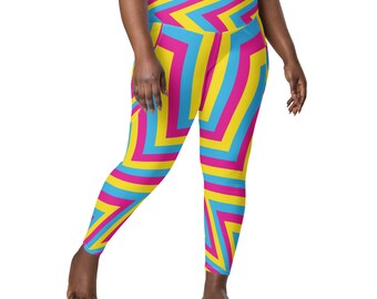 Can't Even Think Straight leggings WITH POCKETS - Pansexual (gay pride lgbtq)