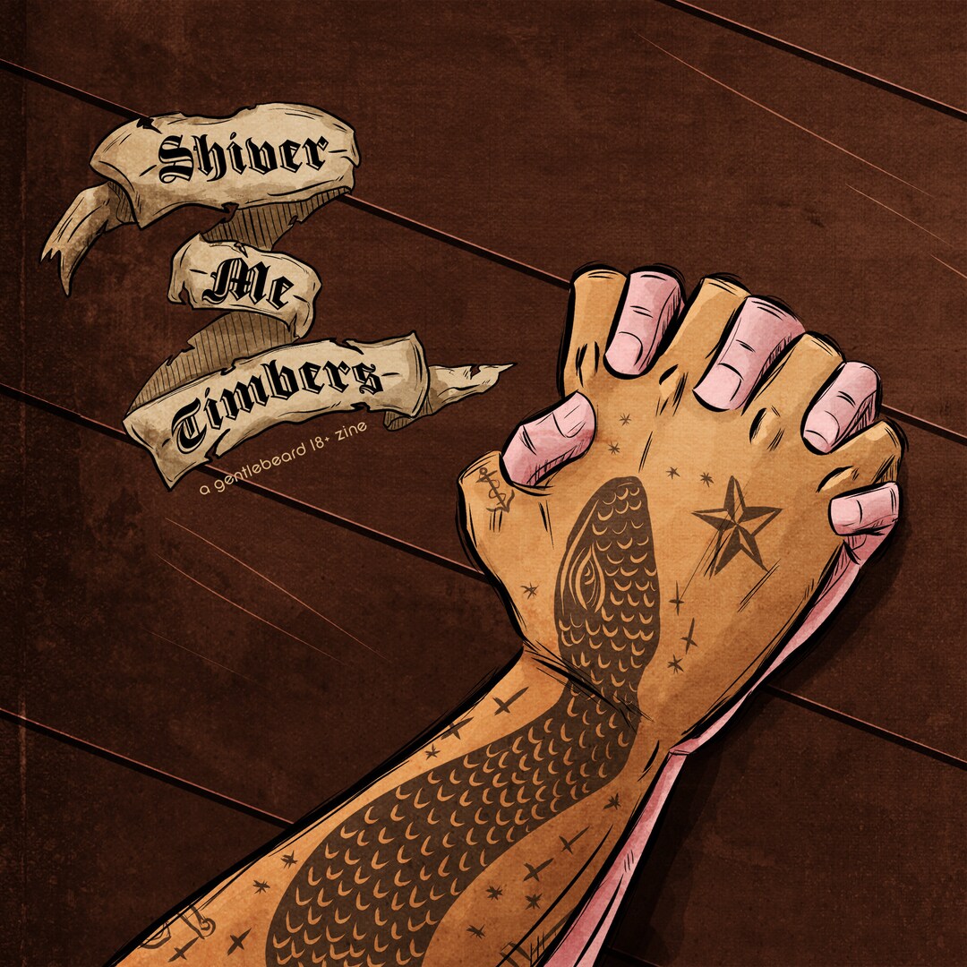 DIGITAL DOWNLOAD Shiver Me Timbers: a Gentlebeard 18+ Zine - Etsy