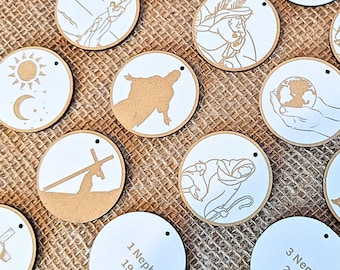 Book of Mormon Easter Advent Ornaments: Christ Centered Easter Decor