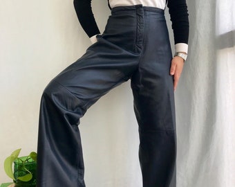 royal blue patent leather pants