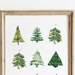 Christmas Tree Art Print Printable Holiday Decor (Instant Download) - Etsy