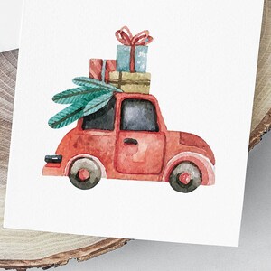 Farmhouse Christmas Card Printable, Printable Holiday Card, Digital ...