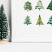 Christmas Tree Art Print Printable Holiday Decor (Instant Download) - Etsy