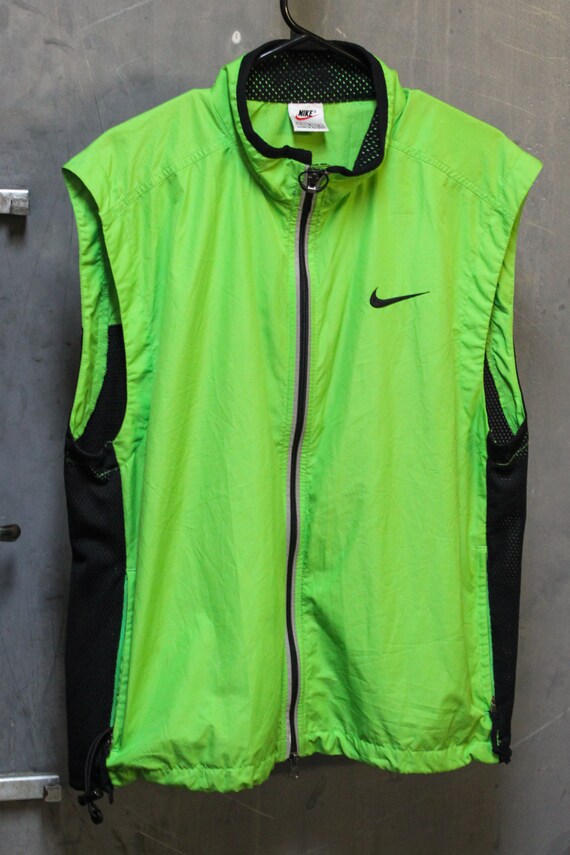 lime green nike jacket