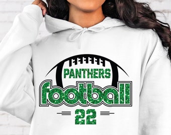 Football Hoodie, Game day Football Hoodie,Spirit Wear,Custom Football Hoodie,Unisex Football Hoodie,Custom Team Colors