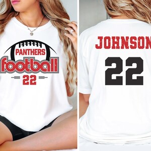 Glitter Football Sweatshirt,Custom Football Sweatshirt,Football Sweatshirt,Spirit Wear,Football Player Sweatshirt,Custom Team Name & Colors