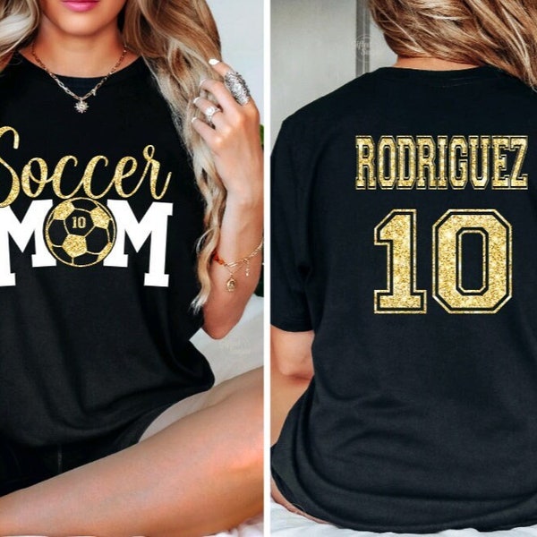 Soccer Mom Shirt,Glitter Soccer Mom Shirt,Soccer Mom Tee,Soccer Mom Shirt,Soccer Mom Gift,Custom Soccer Shirt, Soccer Spirit Shirt