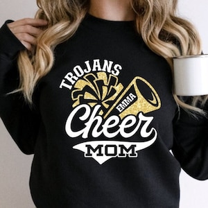 Cheer Mom Sweatshirt,Cheer Mom Sweatshirt,Glitter Cheer Mom Sweatshirt,Cheer Mom Sweatshirt,Cheerleader Mom Sweatshirt
