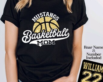 Basketball Mom Shirt,Glitter Basketball Mom Shirt,Basketball Mom Tee,Basketball Mom Shirt,Basketball Mom Gift,Custom Basketball Shirt