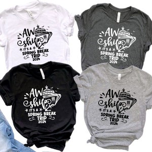 Spring Break Cruise shirts,It&#39;s a Spring Break Trip,Cruise 2024 shirt,Family Cruise Shirts,Children,Adult Cruise Shirts,Matching Cruise tees